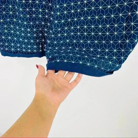 Levi’s Navy/White‎ Shorts Romper With Pockets Size XL - Picture 5 of 14